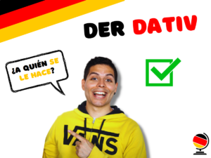 Jorge explicando el dativ en alemán